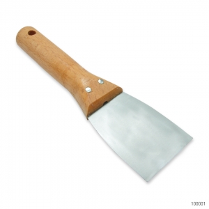 *DEKOR HS001 6 CM MACUN ISPATULASI AHŞAP SAPLI 1*12