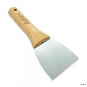 *DEKOR HS002 8 CM MACUN ISPATULASI AHŞAP SAPLI 1*12