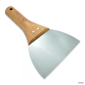 *DEKOR HS008 14 CM MACUN ISPATULASI AHŞAP SAPLI 1*12