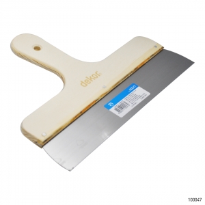*DEKOR HS047 EĞRİ SAPLI ISPATULA 30 CM YAY ÇELİĞİ 1*12