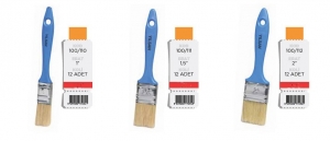 YILSAN 100/110 PLS.MAVİ SAPLI EKO KESTİRME FIRÇA 1 NO 1*12