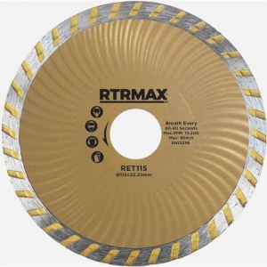 *RTRMAX REA115 SOKETLİ 115MM ELMAS MERMER KESİCİ 1*20