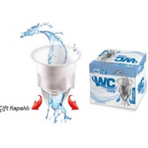 *MADE WC MATİK ÇİFT KAPAKLI 1*96