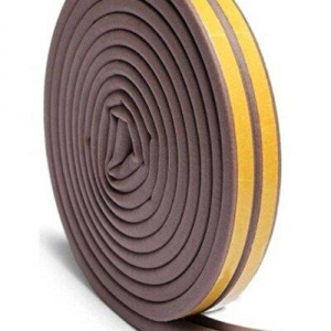 TEMBANT KAPI&PENCERE FİTİLİ KAHVE 100 MT 9*6 MM 1*8