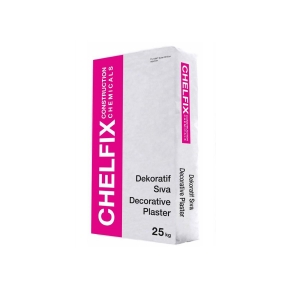 CHELFİX DEKORATİF SIVA İNCE 25 KG 1*64