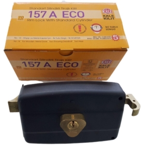 KALE 157/A ECO TRAJLI KİLİT 2 TURLU 70MM 1*20