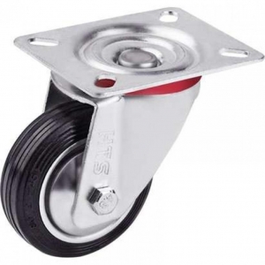 601 HTS 80 LİK SİYAH DÖNERLİ TEKER