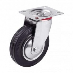 603 HTS 125 LİK SİYAH DÖNERLİ TEKER