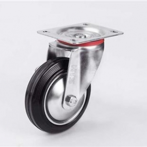 604 HTS 150 LİK SİYAH DÖNERLİ TEKER