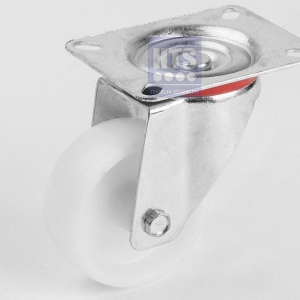 621 HTS 80 LİK DÖNERLİ BEYAZ POLYAMİT TEKER