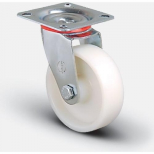 635 HTS 200 LÜK DÖNERLİ BEYAZ POLYAMİT TEKER