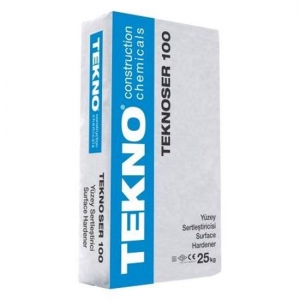 TEKNOSER 100 GRİ YÜZEY SERTLEŞTİRİCİ 25 KG 1*64