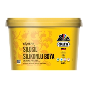*DÜFA SİLOSAN SİLİKONLU DÜZ DIŞ CEPHE 2,5 LT GL. C BAZI
