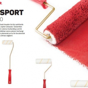 *DEKOR 1081 EKSPORT RULO 25 CM(KIRMIZI) 1*25