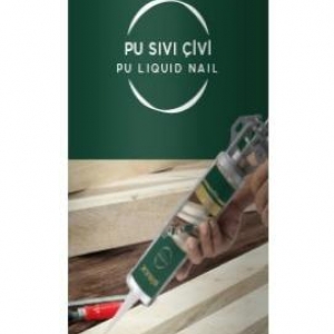 *NS68 SİBAX PU ŞEFFAF SIVI ÇİVİ 280ML 1*12