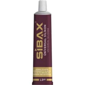 *LS65 SİBAX ŞEFFAF KUTULU ÜNİVERSAL TÜP SİLİKON 40ML 1*36