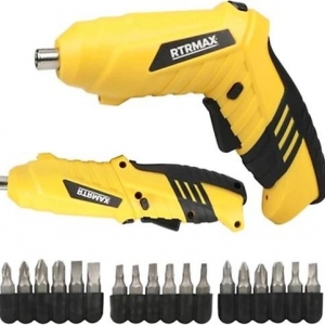 *RTRMAX RTM326 AKÜLÜ TORNAVİDA SETİ 3,6V Lİ-ON 1*10