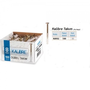 *MADE KALİBRE DUBELİ 100 LÜ TAKIM BEYAZ