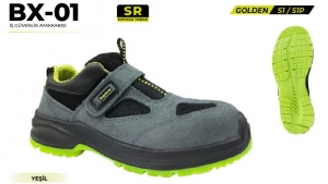 BAYMAX BX-01 GOLDEN S1 İŞ AYAKKABI NO:43 1*10