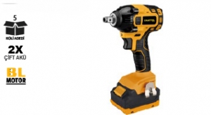 CHATTEL CHT-4426 AKÜLÜ TORKLU VİDALAMA / SOMUN SIKMA-SÖKME 21 V 4.0 AH(ÇİFT AKÜ)