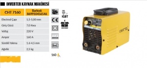 CHATTEL CHT-7160 IGBT KAYNAK MAKİNASI 160 AMPER