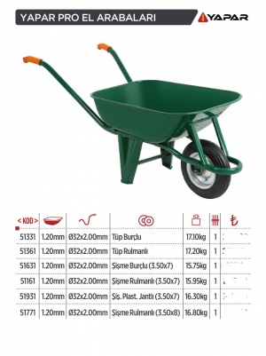 *YAPAR 51331 PRO EL ARABASI(TÜP-BURÇLU)