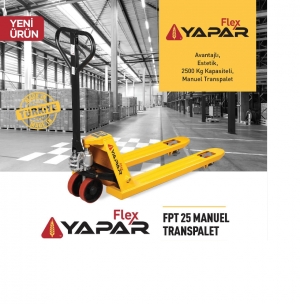 *YAPAR 82456 FLEX TRANSPALET FPT25 1150 X 540 2500 KG