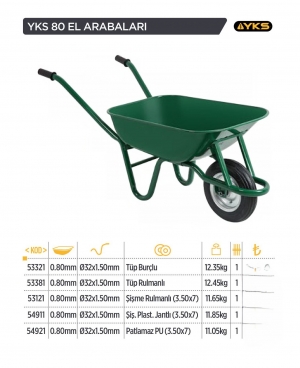 *YAPAR 53321 YKS80 EL ARABASI(TÜP-BURÇLU)